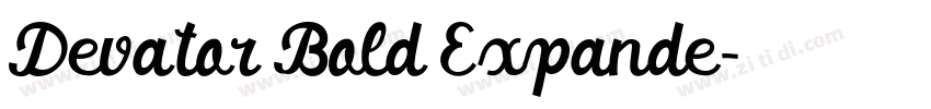 Devator Bold Expande字体转换 Devator Bold Expande字体转换